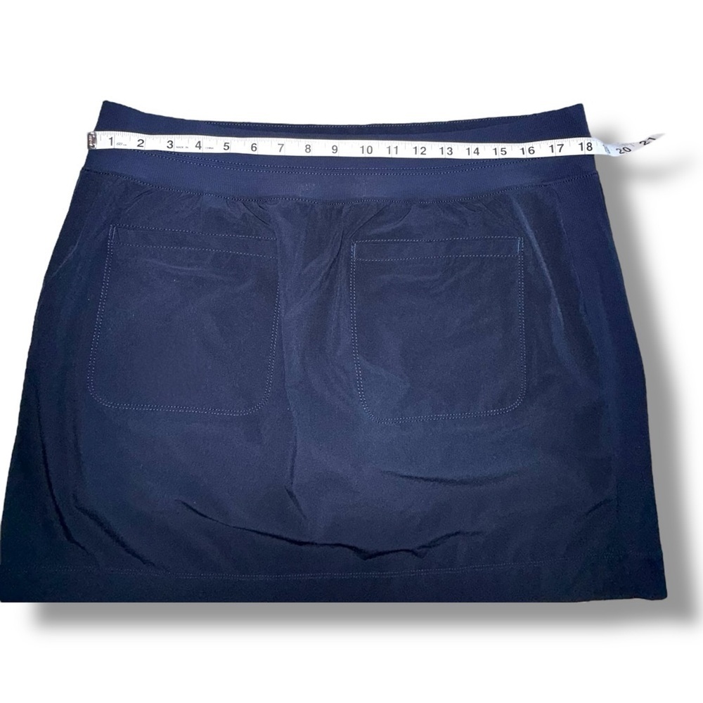 ATHLETA Brooklyn Mid Rise 16” Skort - Navy Women’s 16 - Picture 8 of 9